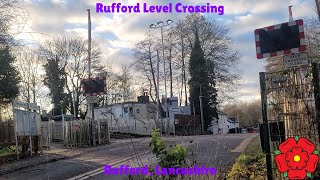 Rufford Level Crossing Rufford Lancashire [upl. by Randell]