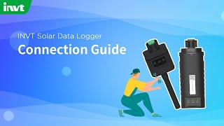 How to install the stick logger of INVT Solar inverters [upl. by Amilas]