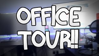 OFFICE TOUR  TheDiamondMinecart [upl. by Hagile]