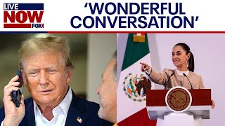 Trump Mexico president agreed to stop migration in productive talk [upl. by Laural]