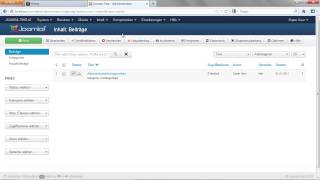 Das neue JoomlaBackend  Joomla 3 [upl. by Drud41]