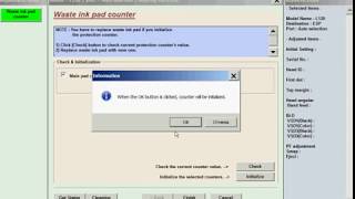 Free Epson L120 L220 Adjustment Program  how to reset waste ink counters [upl. by Greggs]