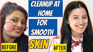 Face Cleansing at Home using Only Natural Ingredients for Soft Smooth Healthy Skin [upl. by Ahsima]