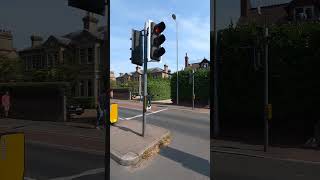 Cambridge Hills Road A1307 Microsense amp PEEK Traffic Lights Puffin Crossing [upl. by Preston]