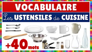 Vocabulaire  les ustensiles de cuisine [upl. by Lucy764]