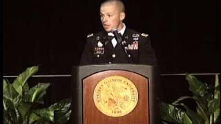 WIU Alumnus Major Erik Archer Establishes Soldier Statesman Scholarship [upl. by Ahsenet]