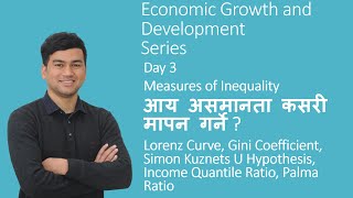 Measures of Inequality Lorenz Curve Gini Coefficient Simon Kuznets Income Quantile Palma Ratio [upl. by Costanza]