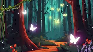 174hz LoFi to Ease a Migraine  Gentle Piano with 174hz healing tone  Magic Forest [upl. by Seton]