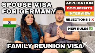 Family reunion Visa Germany 2024 Complete Guide  Indians in Germany  Khushboo amp Ankit [upl. by Legge]