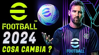 EFOOTBALL 2024 ► COSA CAMBIA  ★ Gameplay ITA [upl. by Keg956]