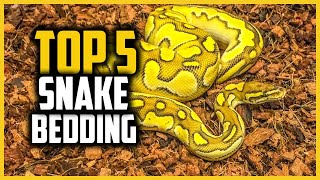 ✅Top 5 Best Snake Bedding in 2023 [upl. by Rowan]