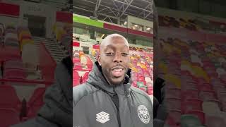 Brentford FC 32 Bournemouth FC  Yoane Wissa’s Message To The Fans [upl. by Hamfurd]