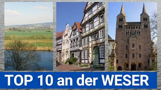 10 Orte an der WESER die Du sehen solltest  anderswohin [upl. by Enamrej]