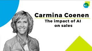 The impact of AI on sales a talk with Carmina Coenen Salesforce [upl. by Aieka]