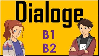 Deutsch lernen durch Hören  Dialoge B1B2 [upl. by Nov559]