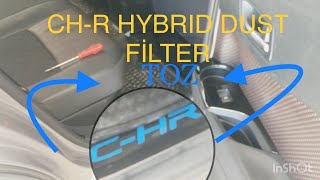 TOYOTA CHR HYBRİD BATTERY DUST FİLTER  PART 1 [upl. by Ynnam280]