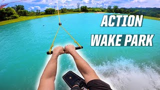 WAKEBOARDING AT ACTION WAKE PARK  JB ONEILL [upl. by Eleazar]