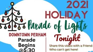 Perham Parade Of Lights LIVE 11262021 Starts around 500 PM [upl. by Adaurd]