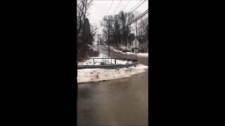 Flooding spotted in Windsor Locks on Thursday [upl. by Ainegul]