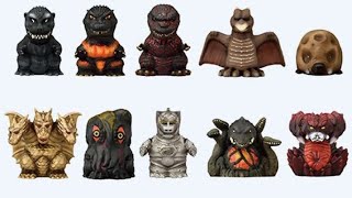 Godzilla Ensky Sofvi Blind Bag Finger Puppet Series 1 [upl. by Hock]