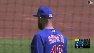 Jake Arrieta Ks 5 Over 4 Innings [upl. by Nidorf783]