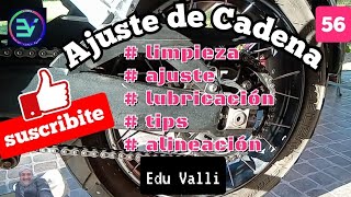 Ajuste de Cadena de Moto [upl. by Navarro]