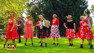 Amazing performers in Parc de lOrangerie Strasbourg France  4K UHD [upl. by Nirehtak]