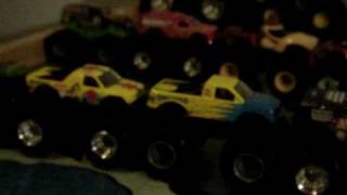 Part 1 of Sonsons Monster Jam Truck Toy Collection [upl. by Xeno]