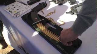 SHOT Show Video Maglula Rifle Magazine Loader and Benchloader Demos [upl. by Anomahs]