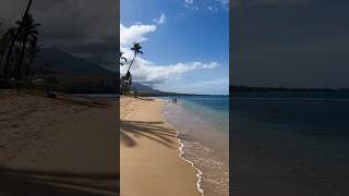 📍Ka’anapali Beach 🏖️ Maui Hawaii 🌺 beachwalker [upl. by Arat]