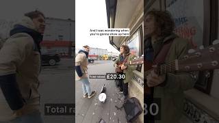 Station 101 Colliers Wood busking london donation singing [upl. by Slack]