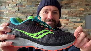 Saucony Canyon TR Trail Shoe Review [upl. by Enawyd644]