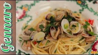 Spaghetti Con Vongole [upl. by Naujled481]