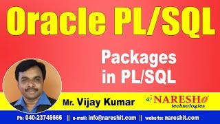 Packages in PLSQL  Oracle PLSQL Tutorial Videos  MrVijay Kumar [upl. by Helse2]