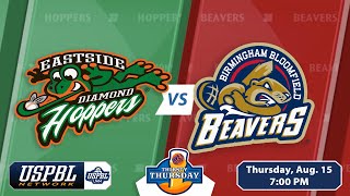 Eastside Diamond Hoppers vs Birmingham Bloomfield Beavers [upl. by Gadmann]