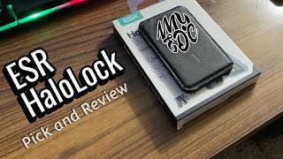 ESR HaloLock Wallet Stand REVIEW Pick and Review 2 [upl. by Sclater219]