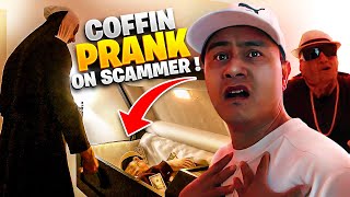 CONFRONTING SCAMMERS WITH A FAKE FUNERAL EPIC REACTIONS [upl. by Niffirg]