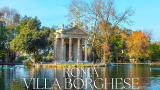 Villa Borghese Roma  Arte e Storia nel Parco più bello di Roma [upl. by Aer641]