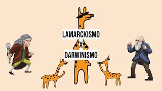 Lamarckismo e Darwinismo  7º ano [upl. by Purse]