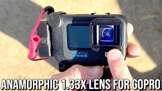 Neewer Anamorphic 133x Lens for GoPro 9101112 [upl. by Sokairyk]