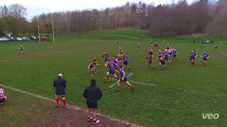 Essington Rugby Club 36 v 12 Newcastle Staffs 3rds [upl. by Einahpets]