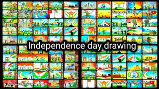 independence day drawing for competition easy [upl. by Jonathan]