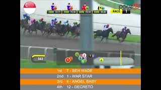 20231104  Race 1 Singapore Kranji Horse Racing Highlights  Pace88 Horse [upl. by Wons]