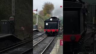 Watercress Line 2024 506 arrives into Ropley steamlocomotive steamengine railway [upl. by Seldon]