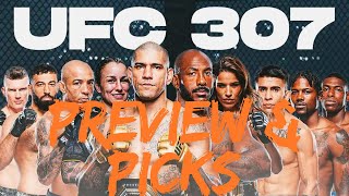 UFC 307 Preview amp Picks [upl. by Coppola]