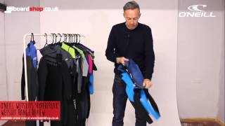 Oneill Hyperfreak Wetsuit Range Review [upl. by Aimek328]