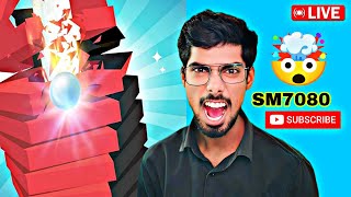 🤯 Stack Ball  LIVE🔴 Game shorts live🍁ShahrukhSM7080 [upl. by Featherstone]