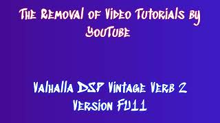 Easy Steps to Download Free Key amp Install Valhalla DSP Vintage Verb 2 [upl. by Pimbley74]