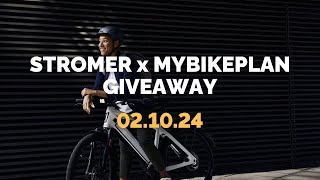 Stromer x MyBikePlan Giveaway 🏅 [upl. by Elmo487]