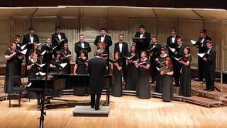 UWO Chamber Choir  Joshua Fit The Battle of Jericho [upl. by Annawahs]